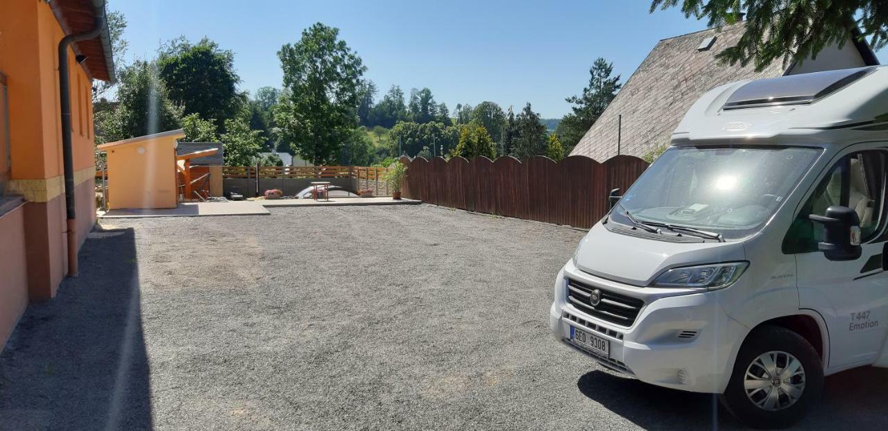 Penzion Otmarka Těchonín Exterior foto